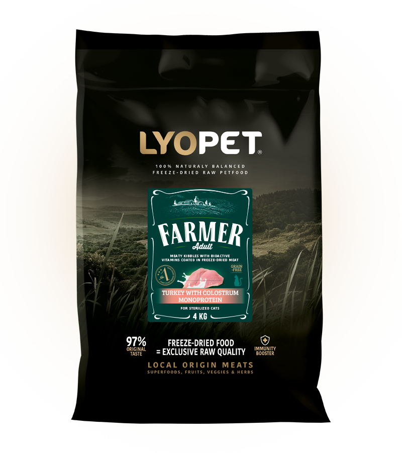 LYOPET Farmer Cat Adult Turkey (στειρωμένες γάτες)